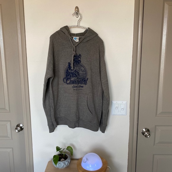 Like New Costal Classics surf shop grey hoodie - Picture 3 of 5